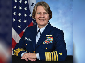 RADM Linda Fagan, Commandant