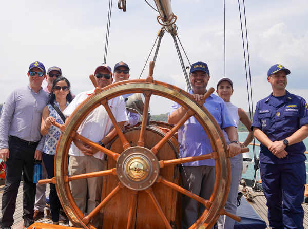 Tall Ship Eagle in Costa Rica