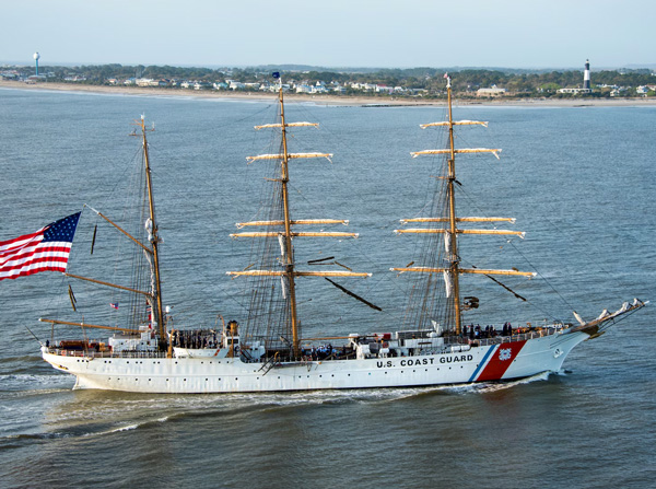 Eagle sets sail to Savannah, GA